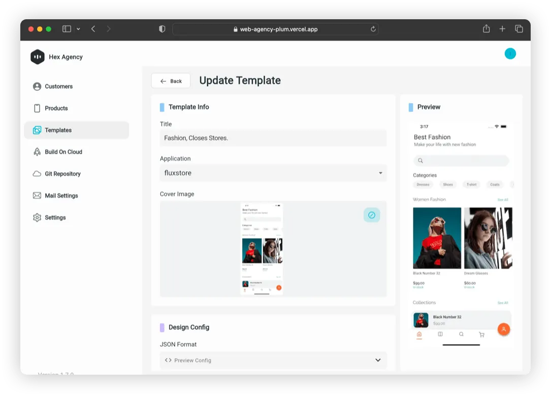 FluxBuilder Agency Dashboard