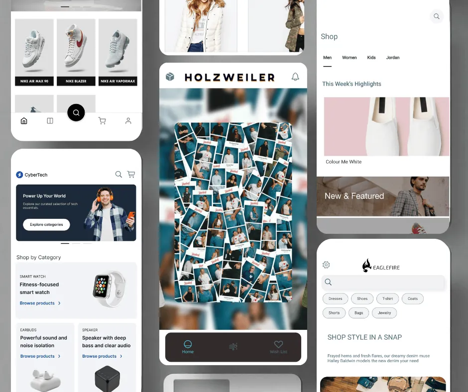 Customizing a mobile app theme in FluxBuilder